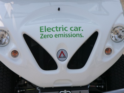 zero emission electric car alke